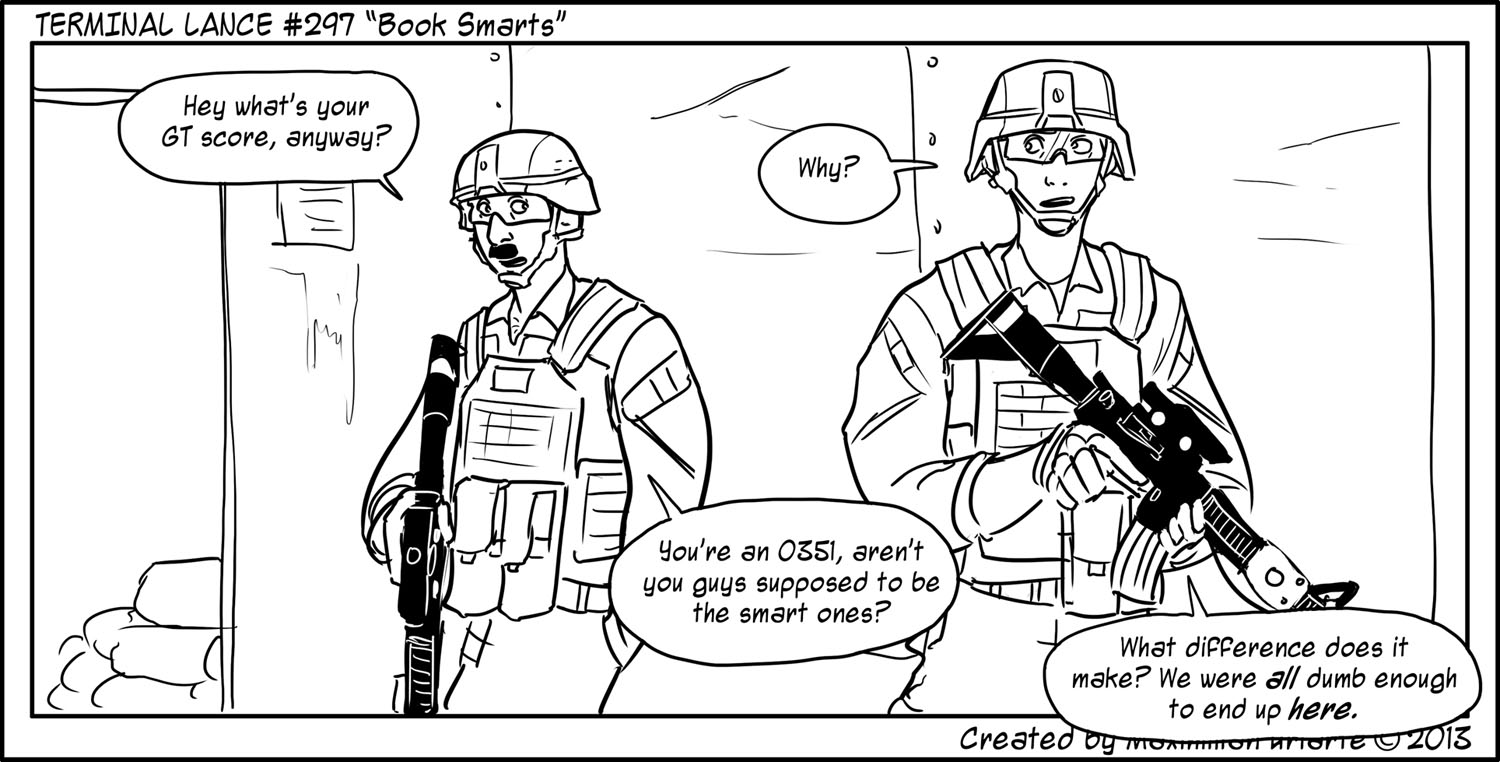 Terminal Lance #297 “Book Smarts”