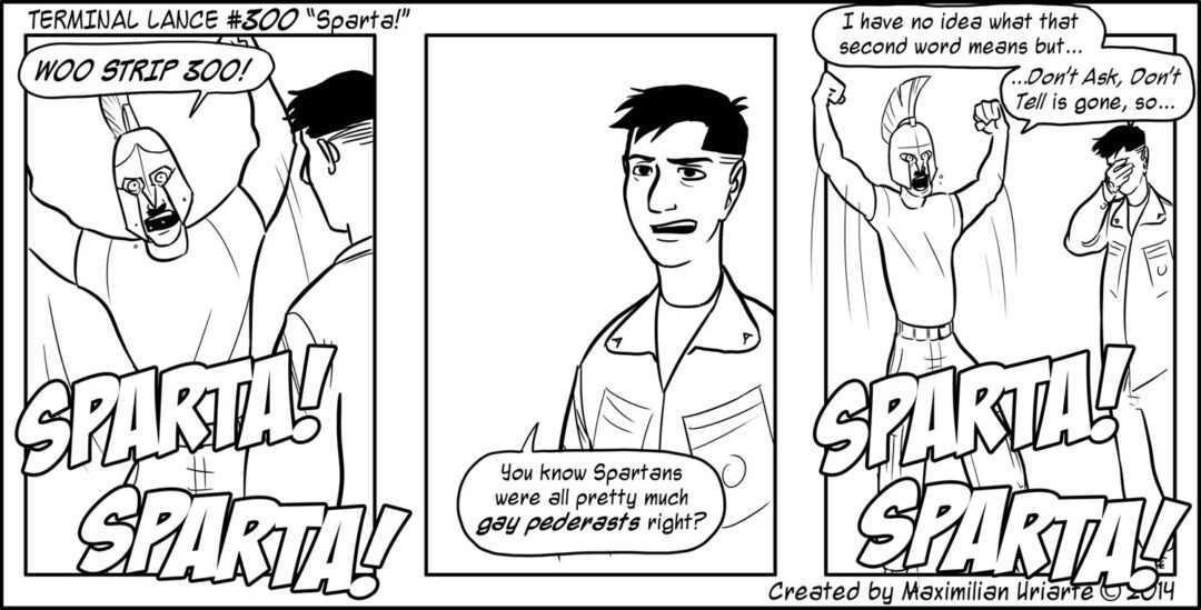 Terminal Lance #300 “Sparta!”