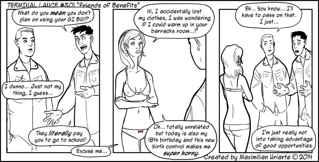 Terminal Lance #301 “Friends of Benefits”