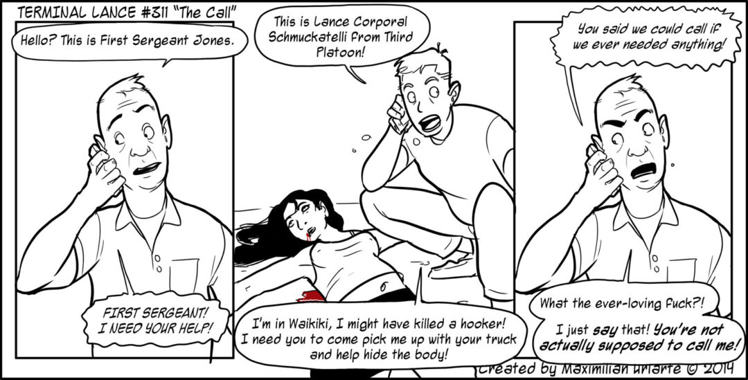 Terminal Lance #311 “The Call”