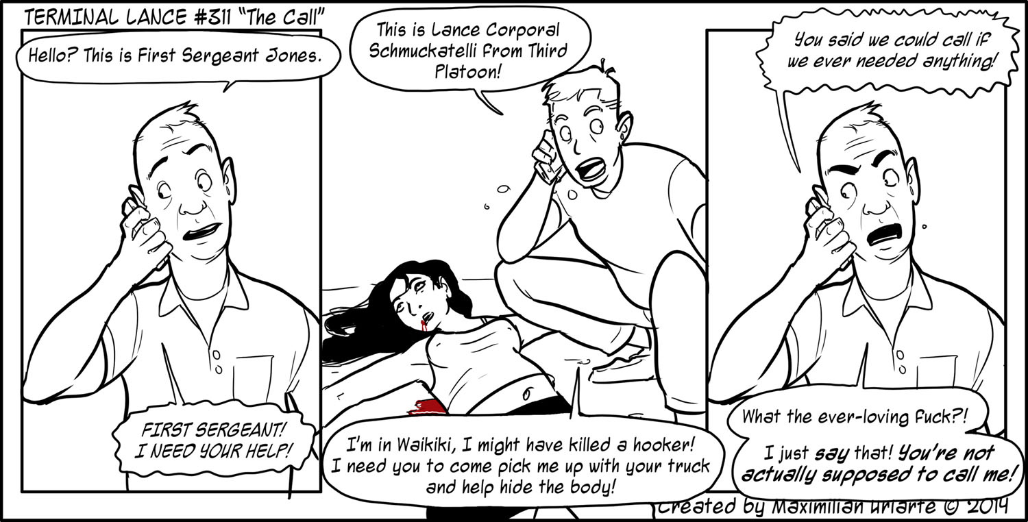 Terminal Lance #311 “The Call”