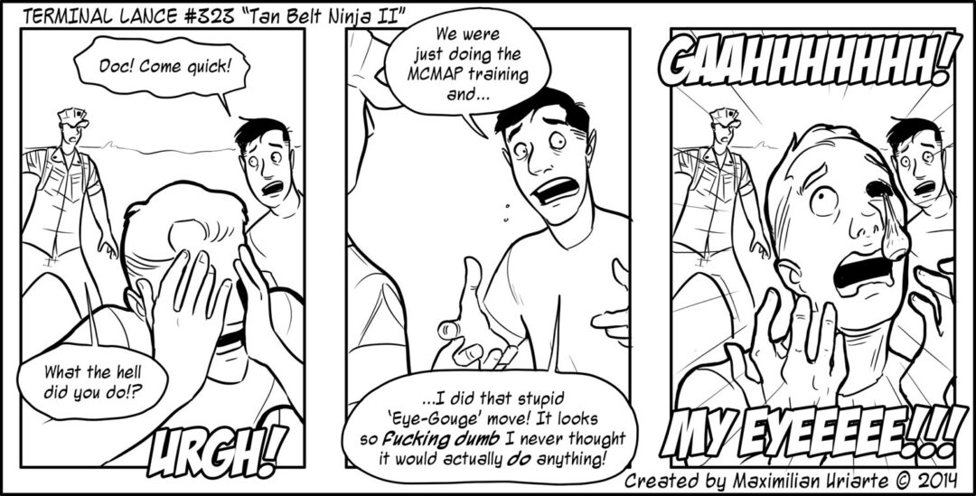 Terminal Lance #323 “Tan Belt Ninja II”