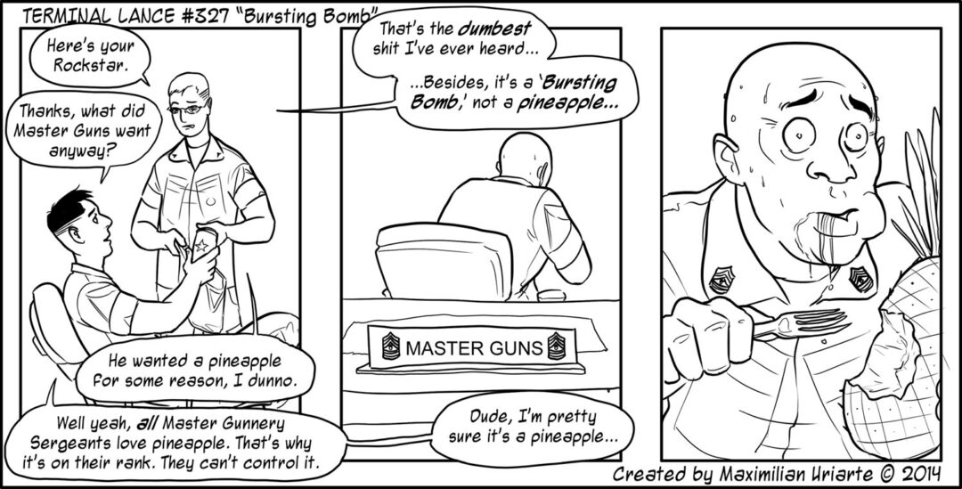 Terminal Lance #327 “Bursting Bomb”