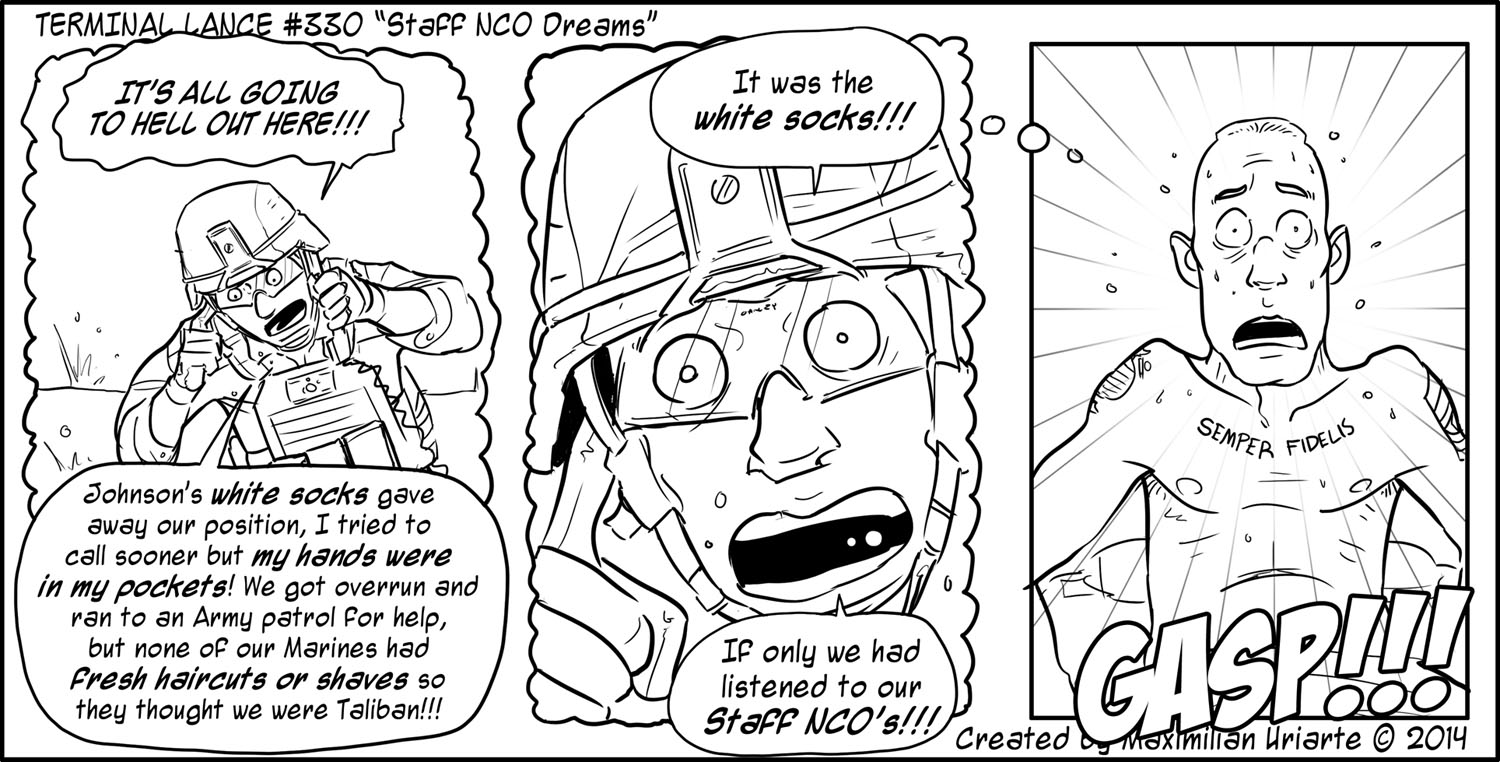 Terminal Lance #330 “Staff NCO Dreams”