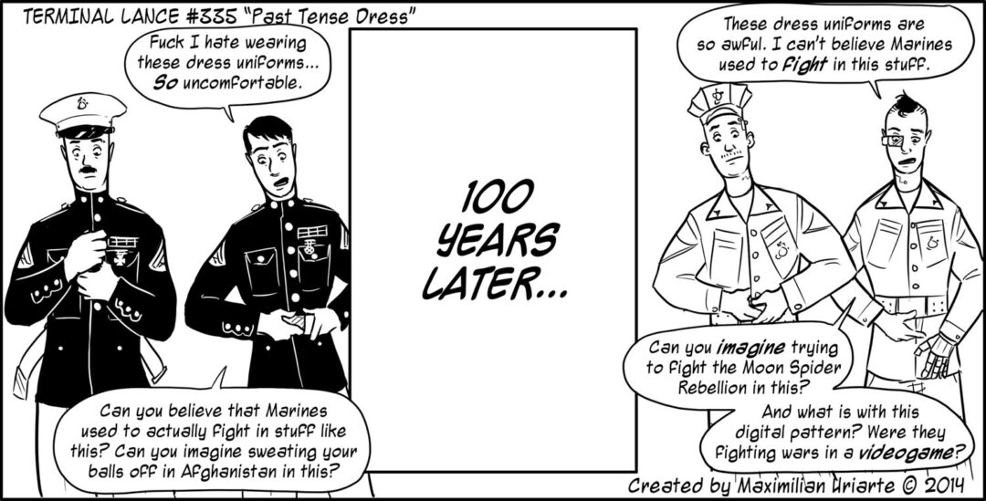 Terminal Lance #335 “Past Tense Dress”