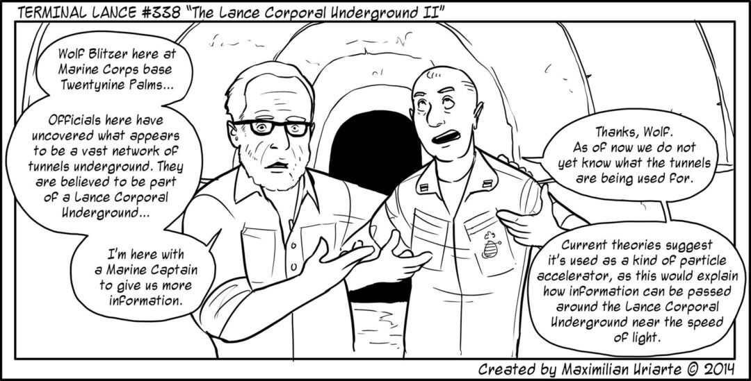 Terminal Lance #338 “The Lance Corporal Underground II”