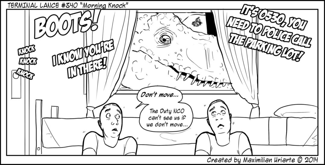 Terminal Lance #340 “Morning Knock”