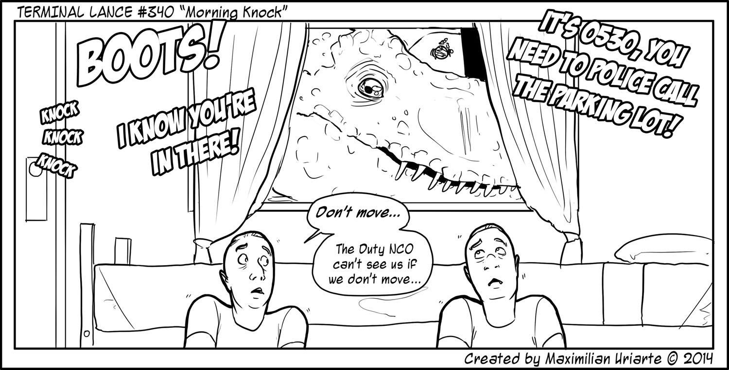 Terminal Lance #340 “Morning Knock”