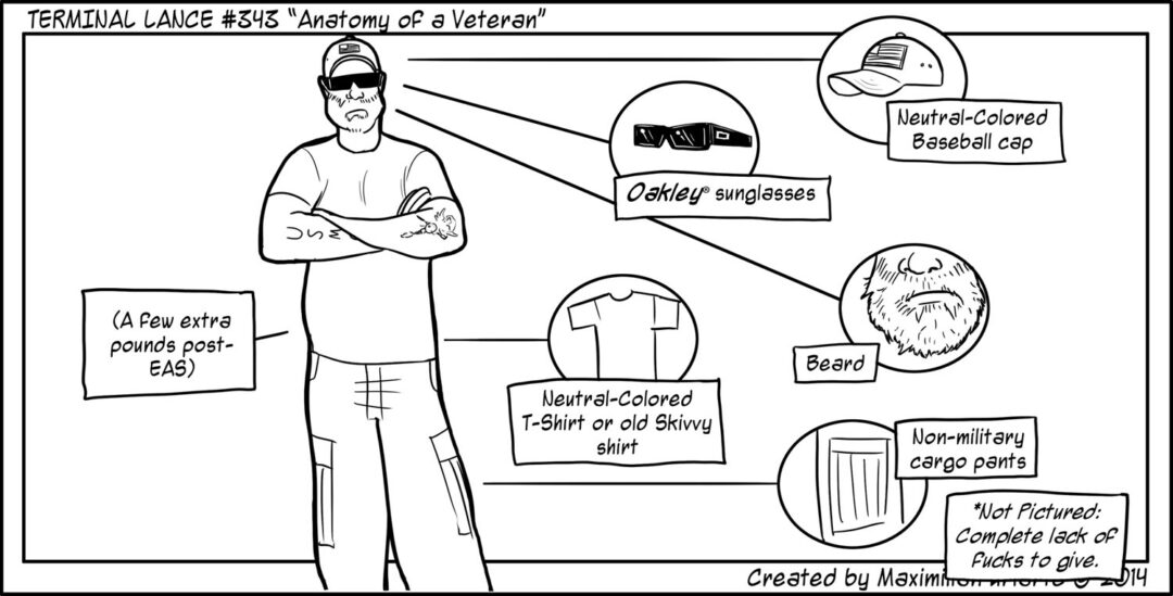 Terminal Lance #343 “Anatomy of a Veteran”