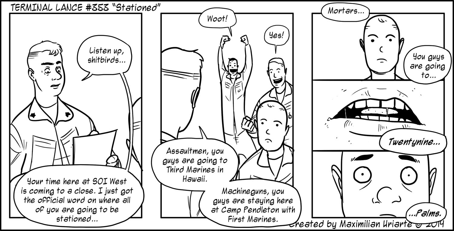 Terminal Lance #353 “Stationed”