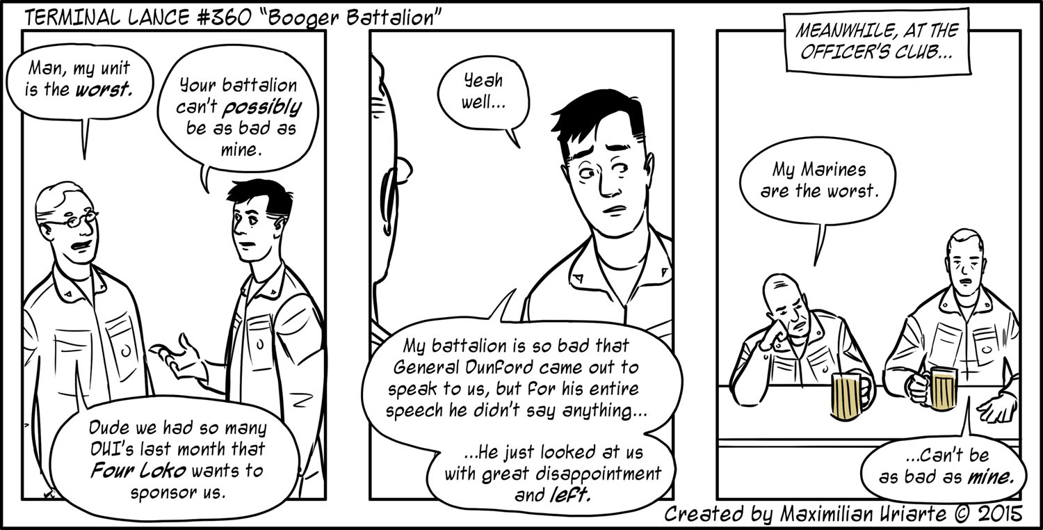 Terminal Lance #360 “Booger Battalion”