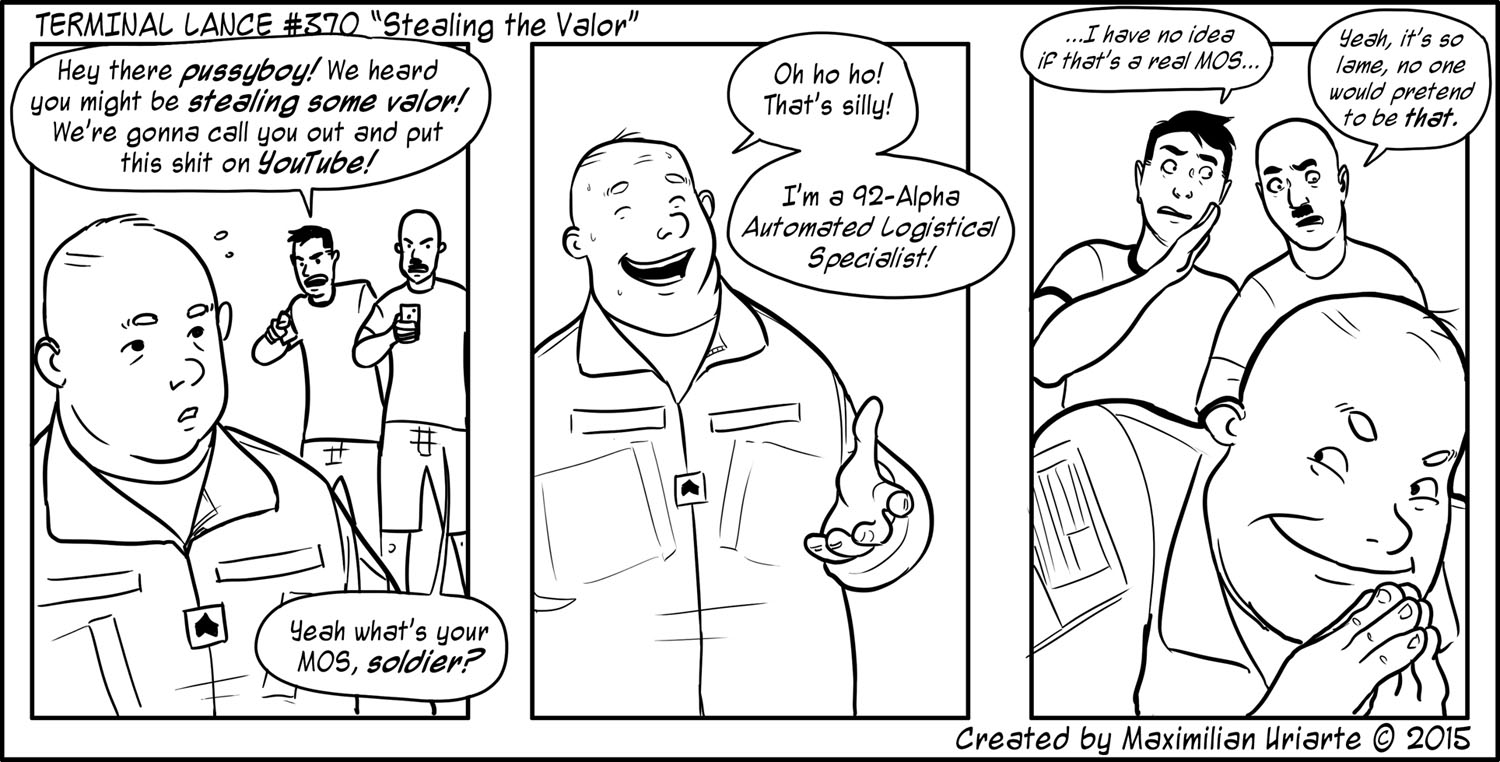 Terminal Lance #370 “Stealing the Valor”