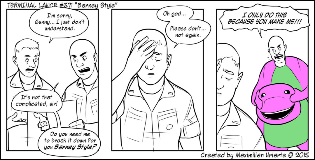 Terminal Lance #371 “Barney Style”