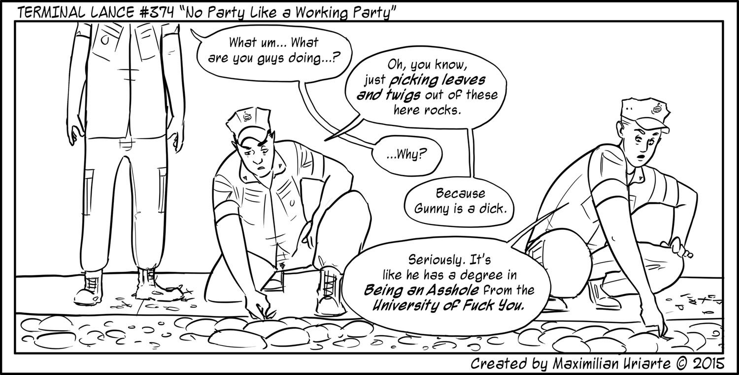 Terminal Lance #374 “No Party Like a Working Party”