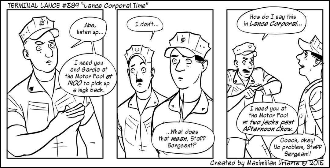Terminal Lance #389 “Lance Corporal Time”