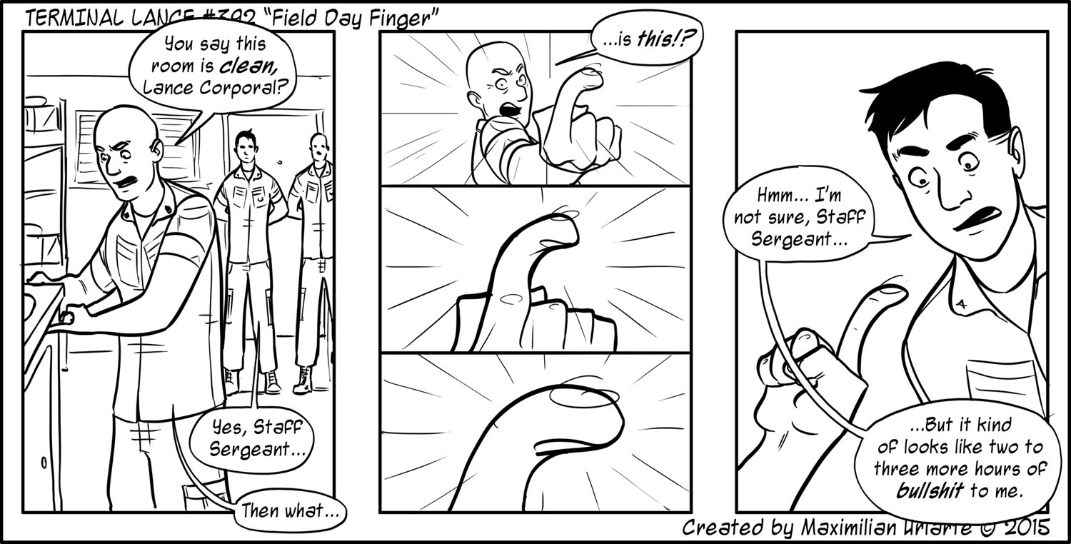 Terminal Lance #392 “Field Day Finger”