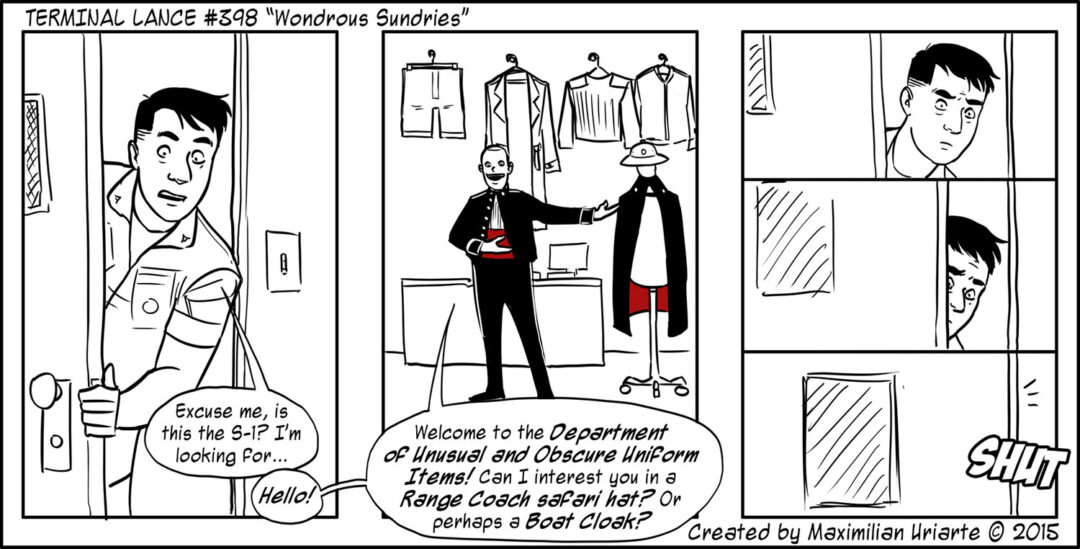 Terminal Lance #398 “Wondrous Sundries”