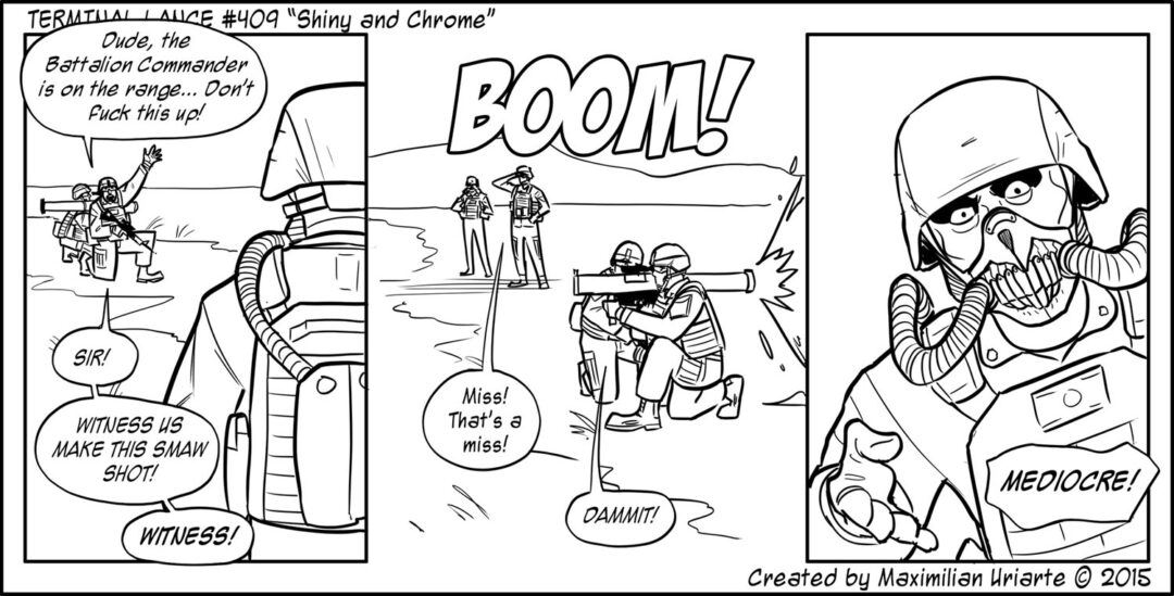 Terminal Lance #409 “Shiny and Chrome”