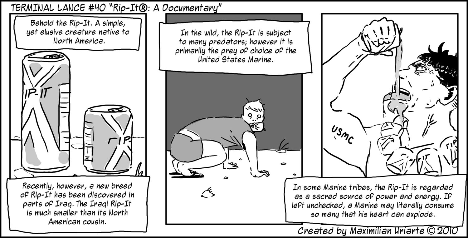 Terminal Lance #40 “Rip-It®: A Documentary”