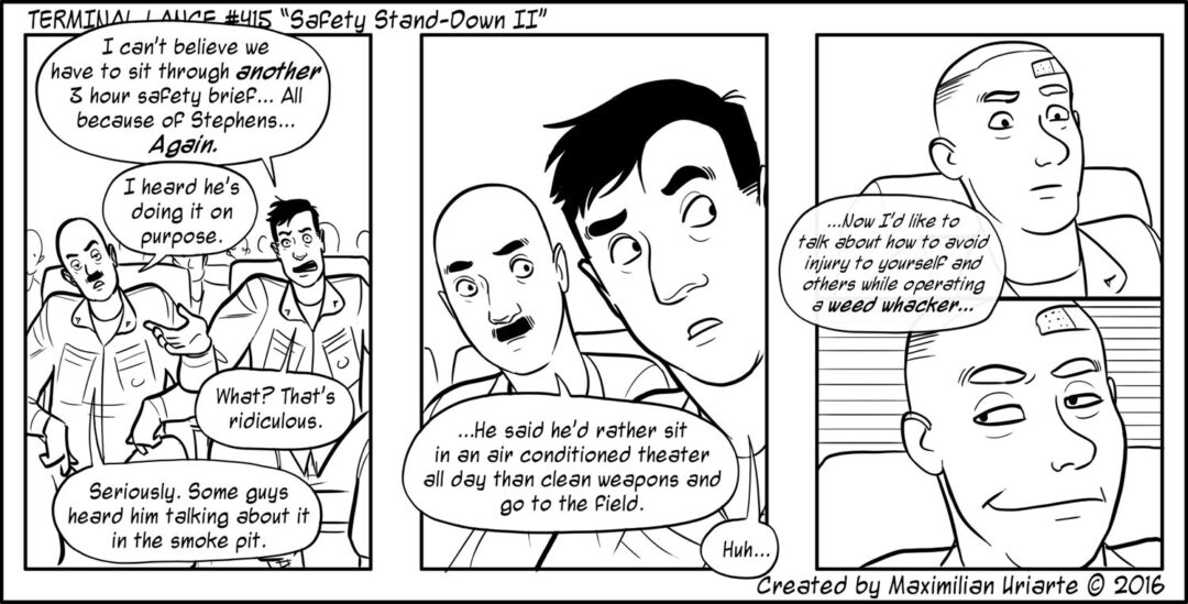 Terminal Lance #415 “Safety Stand-Down II”