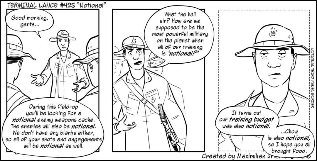 Terminal Lance #425 “Notional”