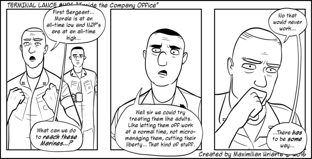 Terminal Lance #426 “Inside the Company Office”