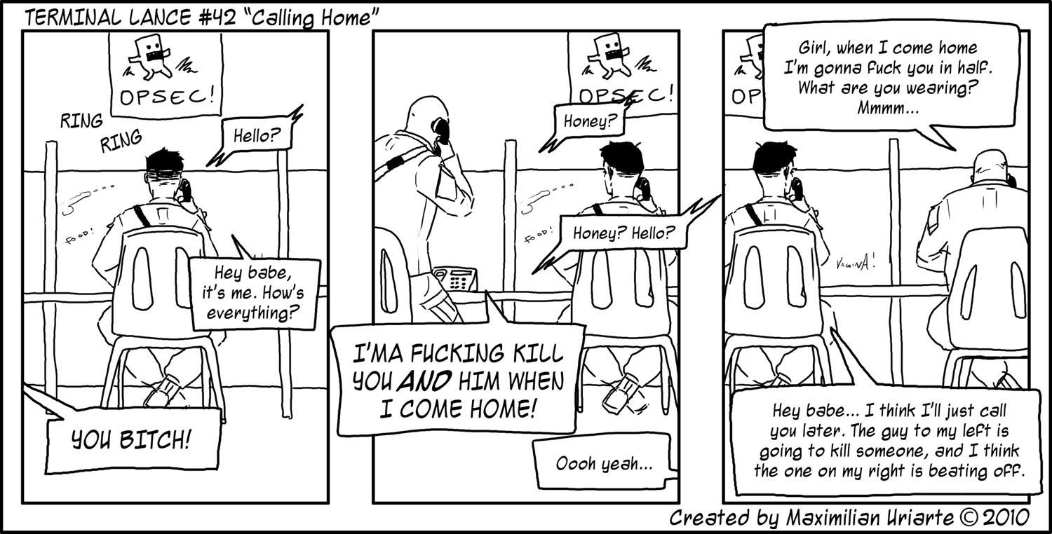 Terminal Lance #42 “Calling Home”