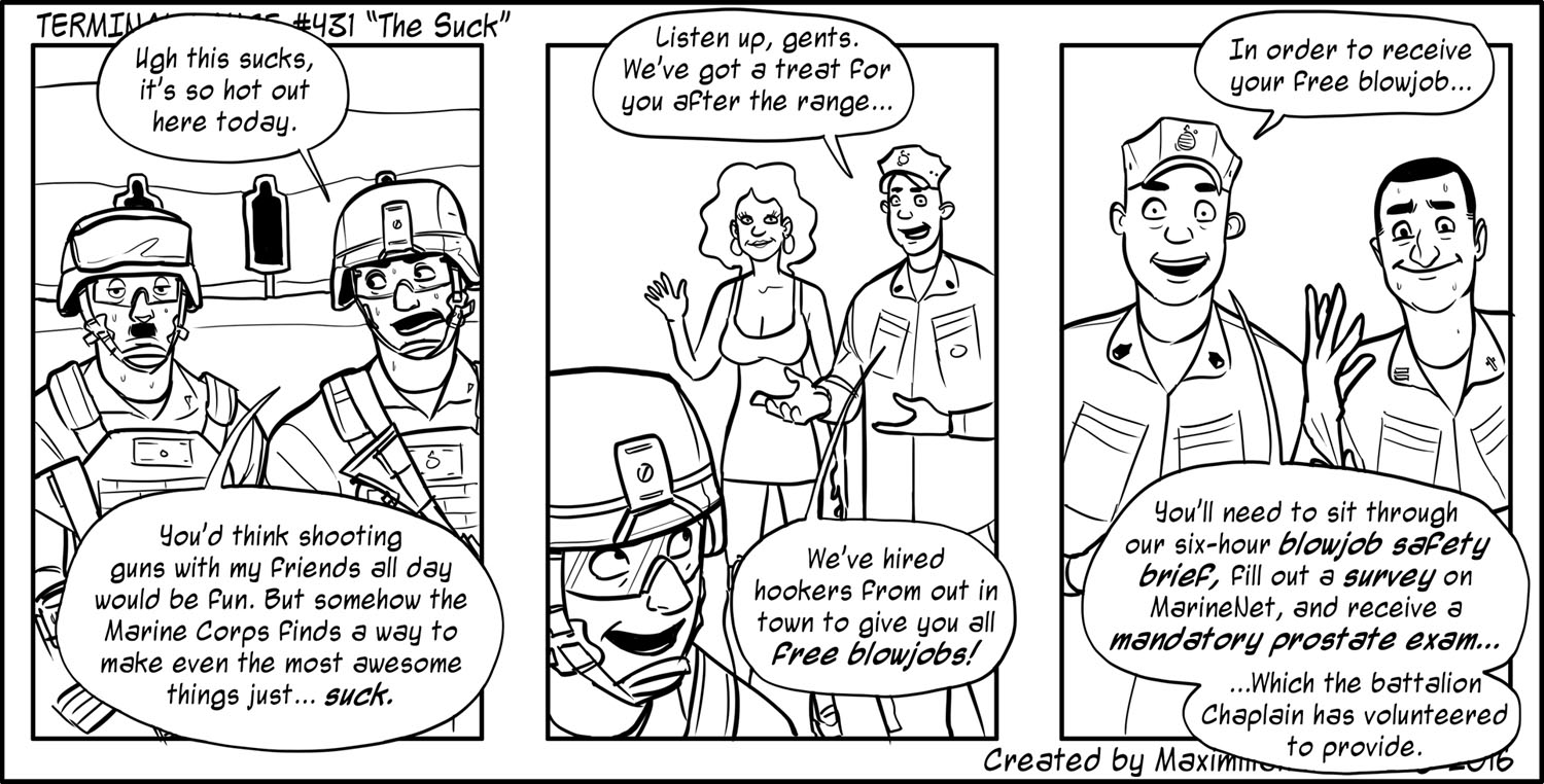 Terminal Lance #431 “The Suck”