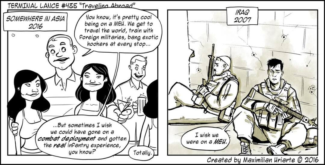 Terminal Lance #435 “Traveling Abroad”