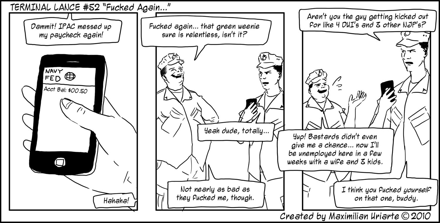 Terminal Lance #52 “Fucked Again…”