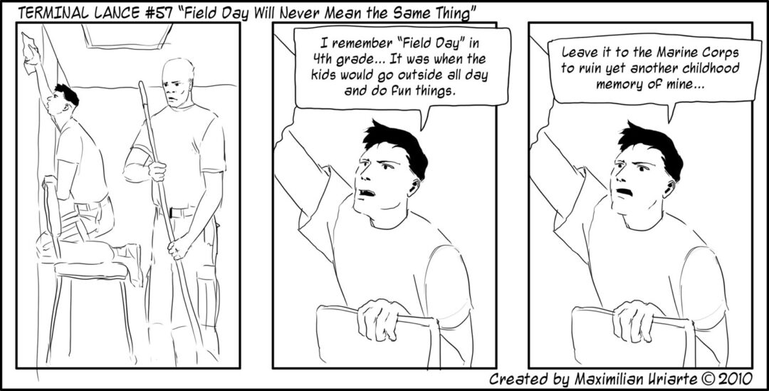 Terminal Lance #57 “Field Day Will Never Mean the Same Thing”