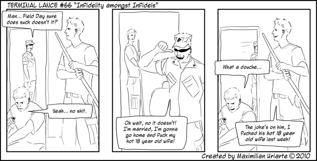 Terminal Lance #66 “Infidelity amongst Infidels”