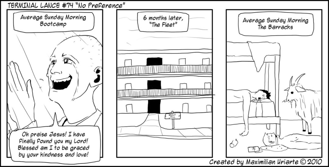 Terminal Lance #74 “No Preference”