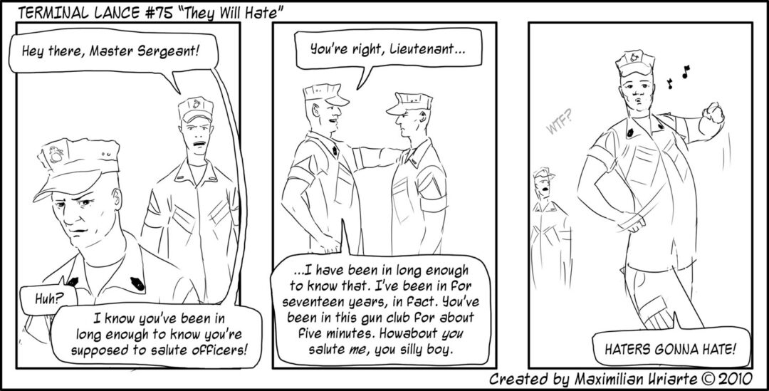 Terminal Lance #75 “They Will Hate”