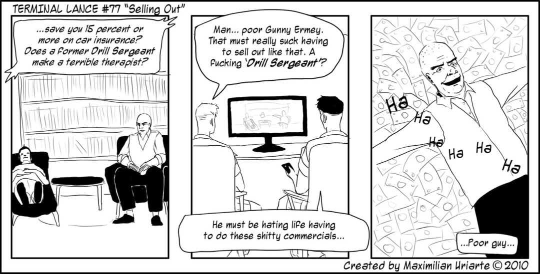 Terminal Lance #77 “Selling Out”