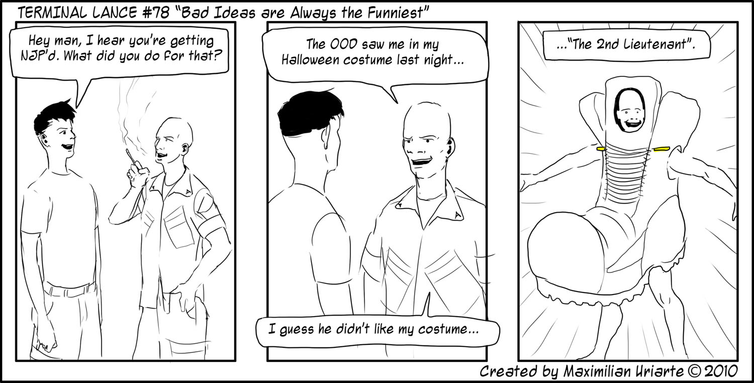 Terminal Lance #78 “Bad Ideas are Always the Funniest”