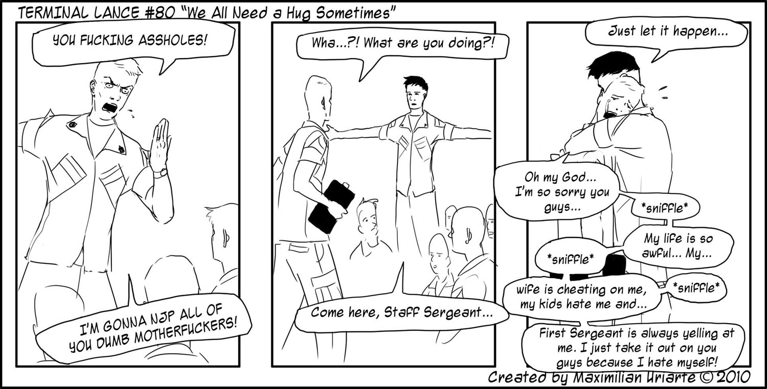 Terminal Lance #80 “We All Need a Hug Sometimes”