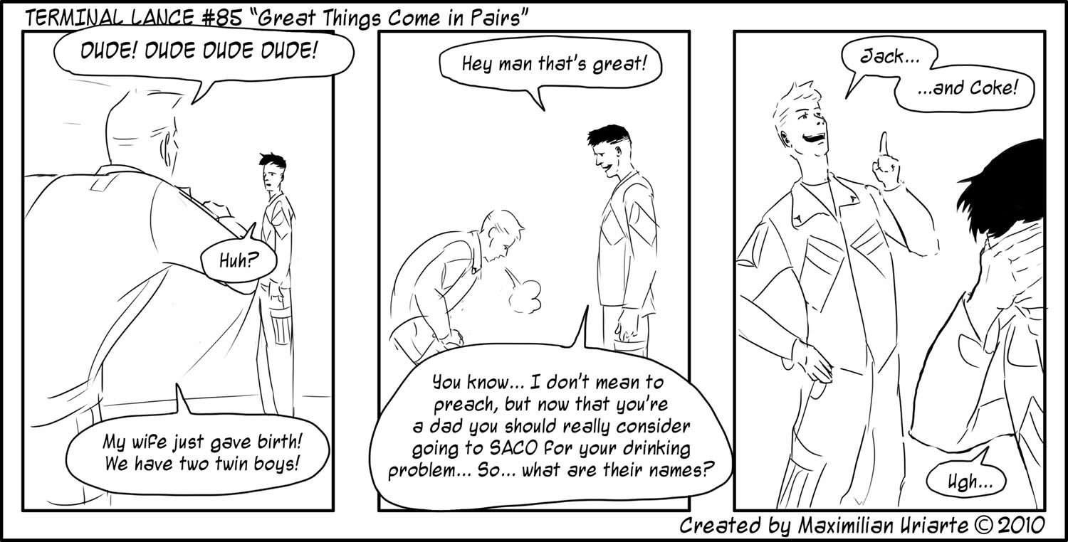 Terminal Lance #85 “Great Things Come in Pairs”