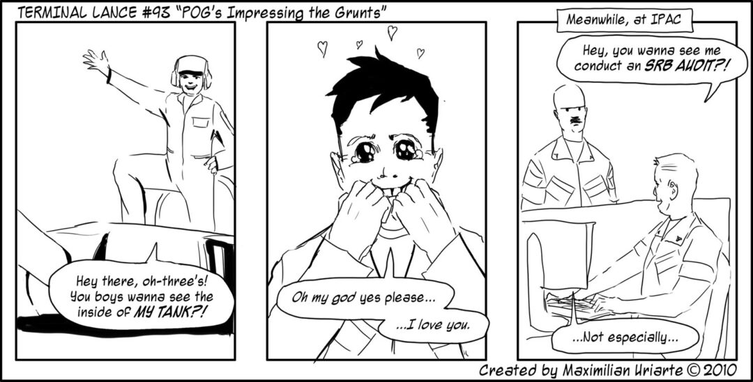 Terminal Lance #93 “POG’s Impressing the Grunts”