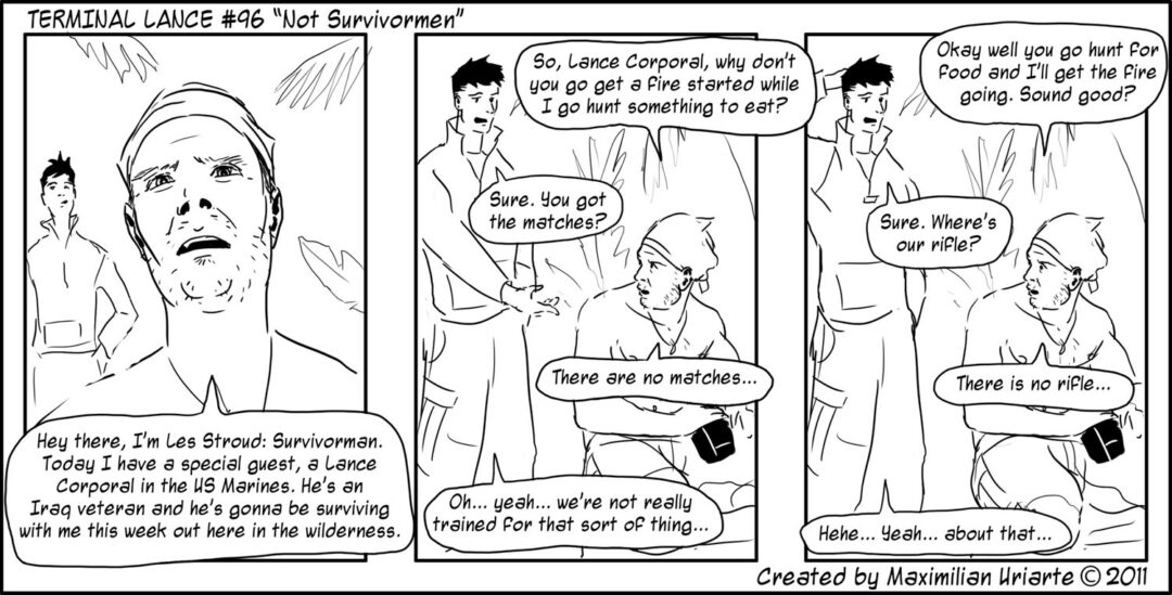 Terminal Lance #96 “Not Survivormen”