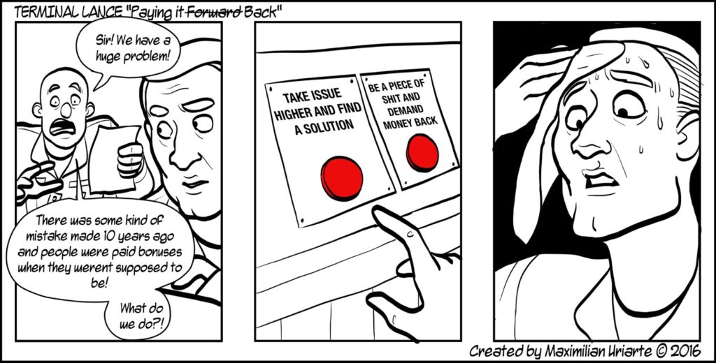 Terminal Lance “Paying it Forward”