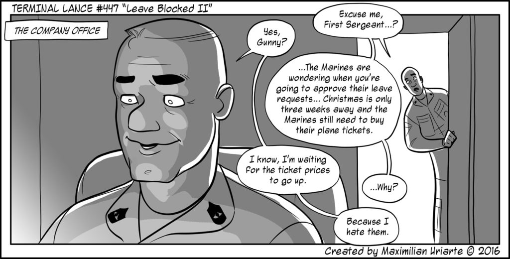 Terminal Lance #447 “Leave Blocked II”