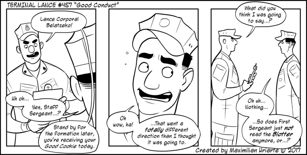 Terminal Lance #457 “Good Conduct”