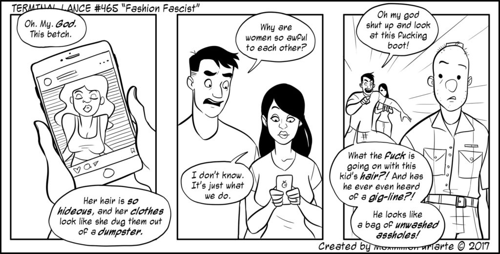 Terminal Lance #465 “Fashion Fascist”