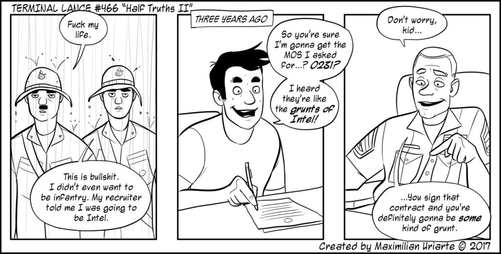 Terminal Lance #466 “Half Truths II”