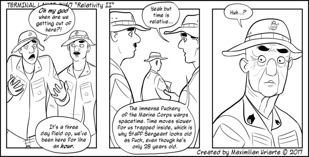 Terminal Lance #467 “Relativity II”