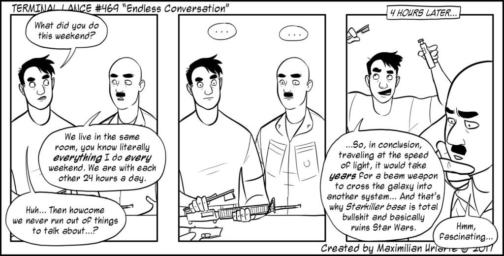 Terminal Lance #469 “Endless Conversation”