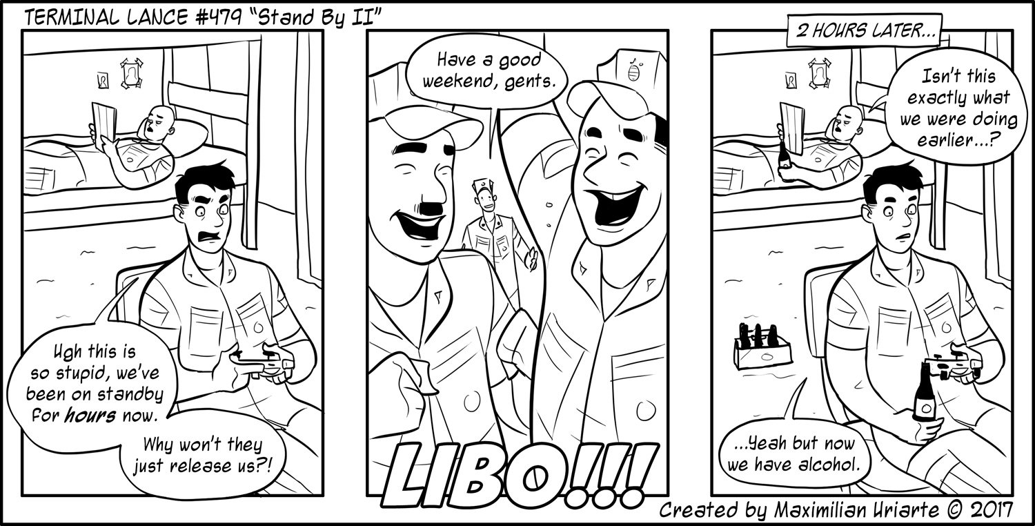 Terminal Lance Comic Strip