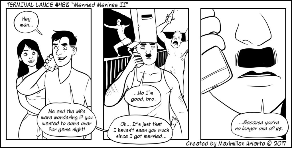 Terminal Lance #483 “Married Marines II”