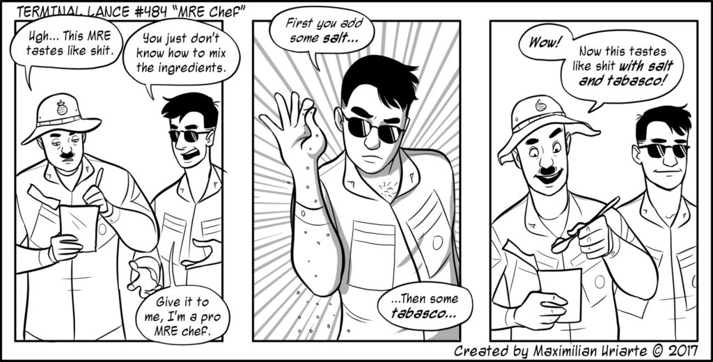 Terminal Lance #484 “MRE Chef”